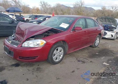 2009 Chevrolet Impala Lt z USA, uszkodzony, nr VIN 2G1WT57KX91252953